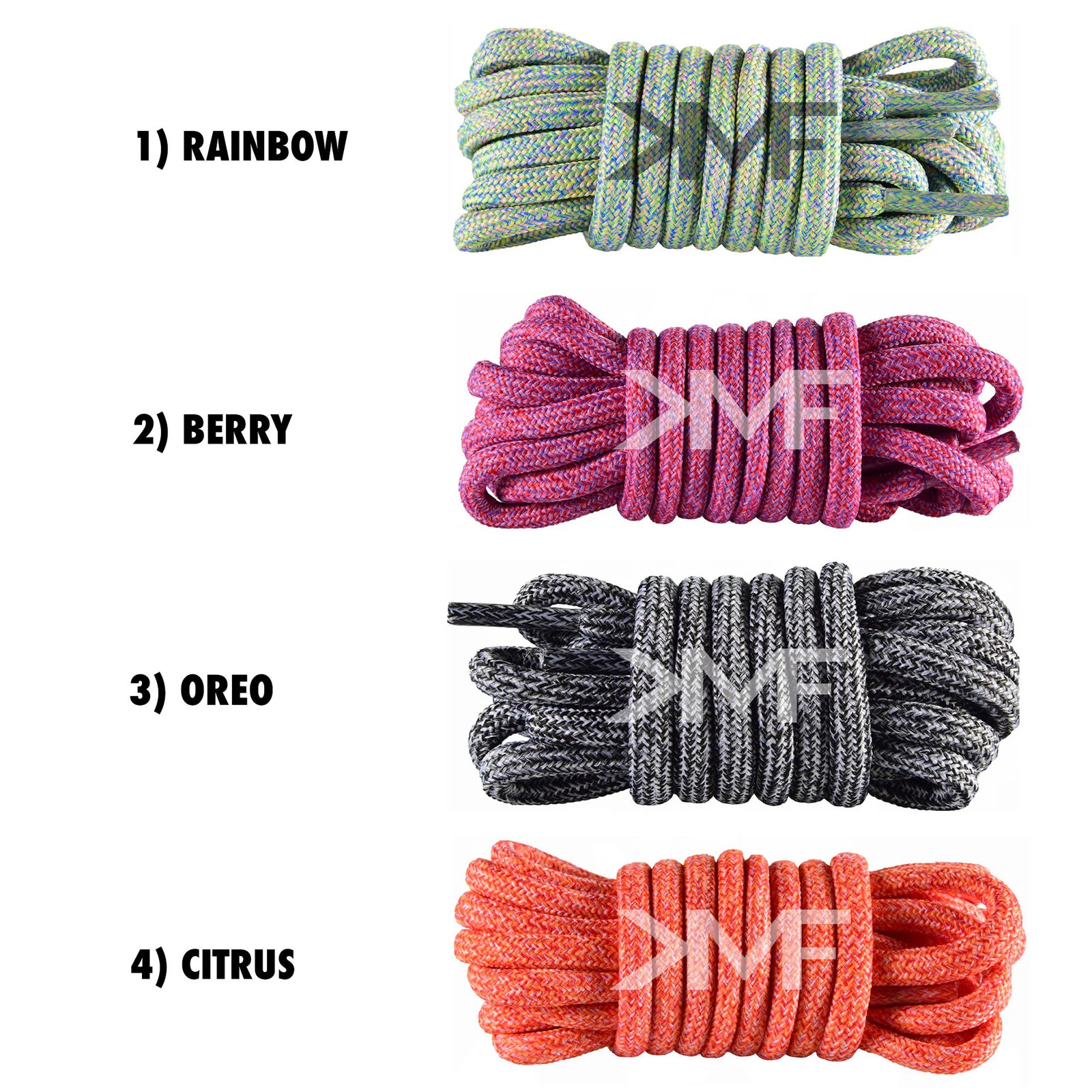 Multicolor Rope Shoelaces