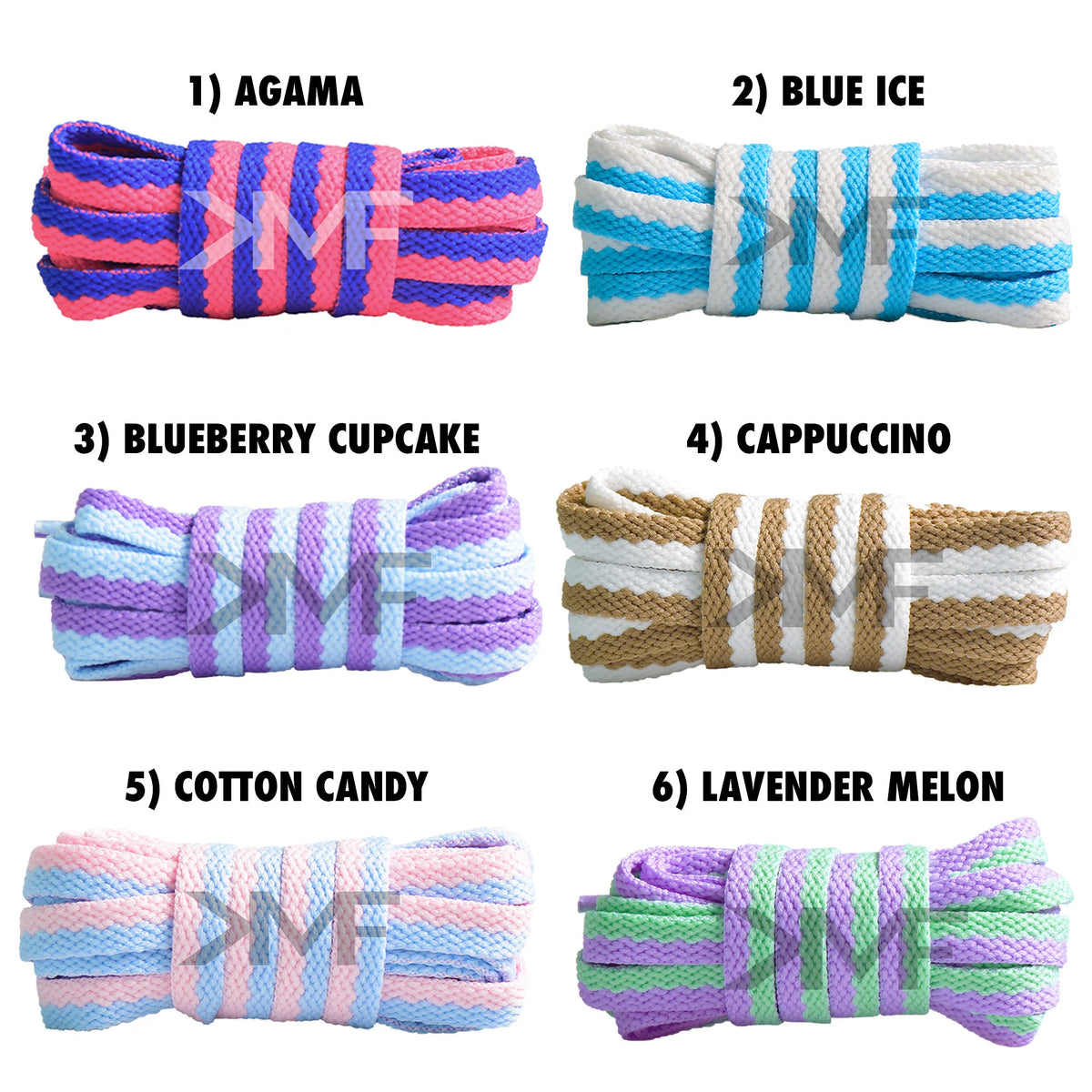 Dual Tone Flat Shoelaces