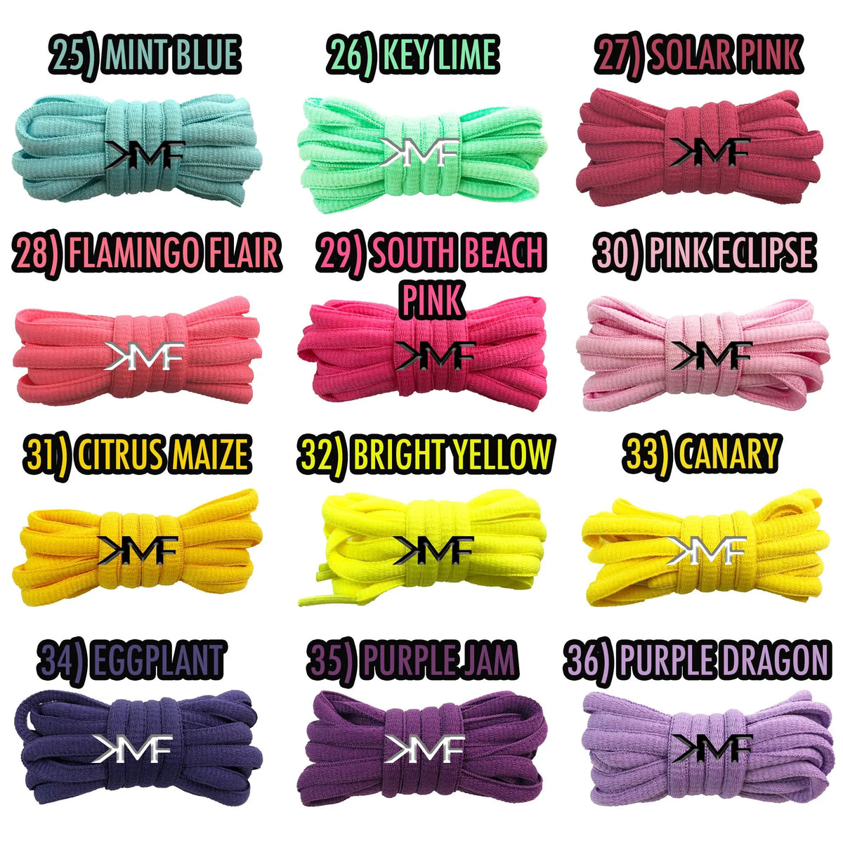 Flat Classic Shoelaces