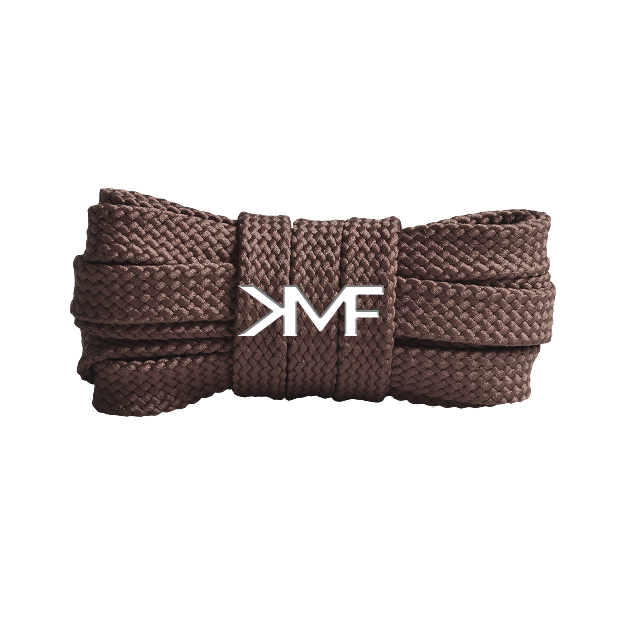 Light Brown Tread Flat Shoelaces