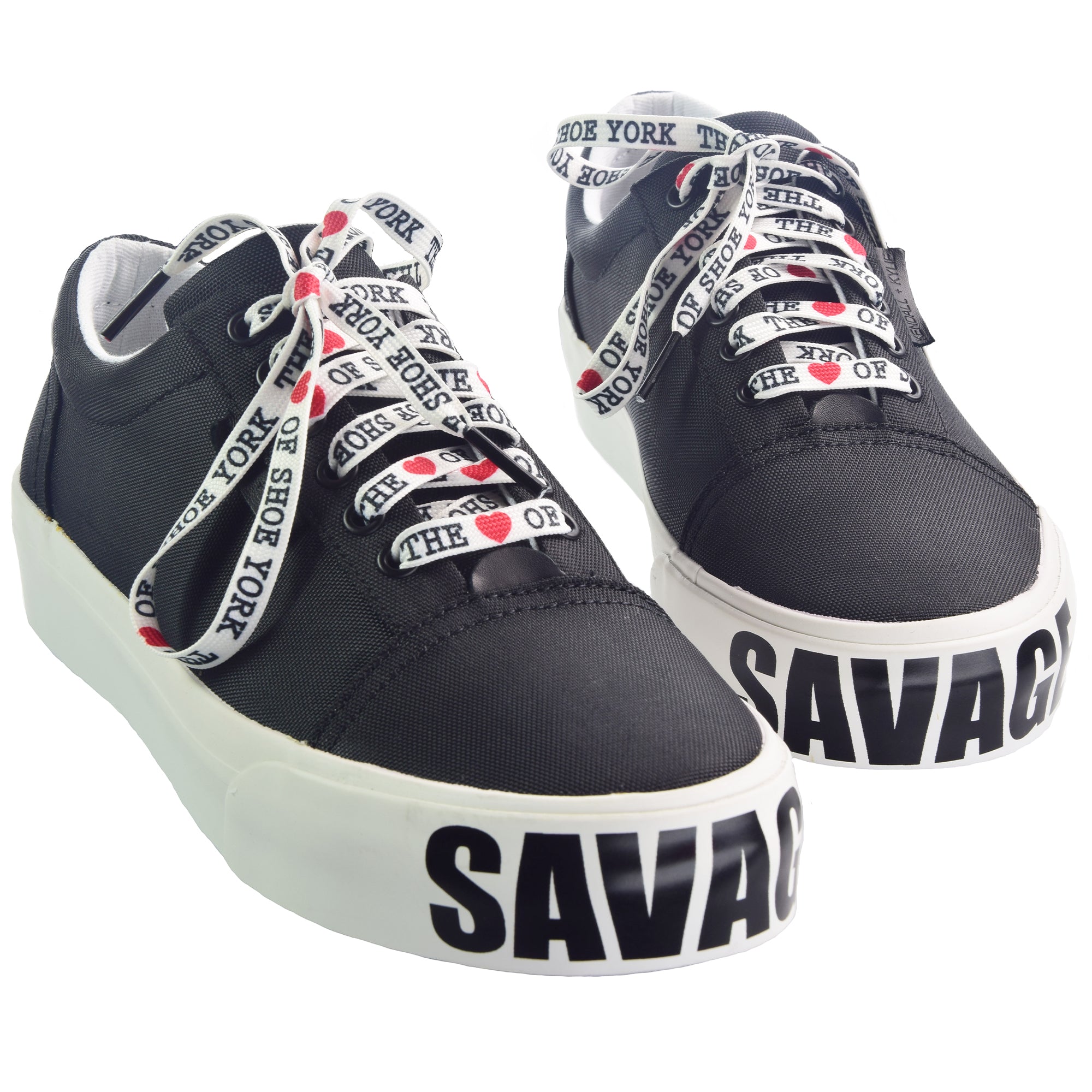 Limited Edition Heart Of Shoe York Flat Shoelaces