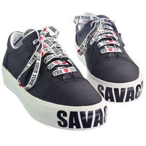 Limited Edition Heart Of Shoe York Flat Shoelaces