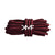 Red & Black Boot Rope Shoelaces