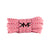 Red & White Honeycomb Flat Shoelaces