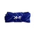 Royal Blue & White Premium Pattern Flat Shoelaces