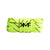 Volt & Black Premium Pattern Flat Shoelaces