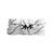 White & Black Premium Pattern Flat Shoelaces