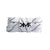 White & Blue Premium Pattern Flat Shoelaces
