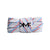 White , Strobe & Red Premium Pattern Flat Shoelaces