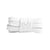 White Tread Flat Shoelaces