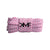White & Pink Premium Dot Flat Shoelaces