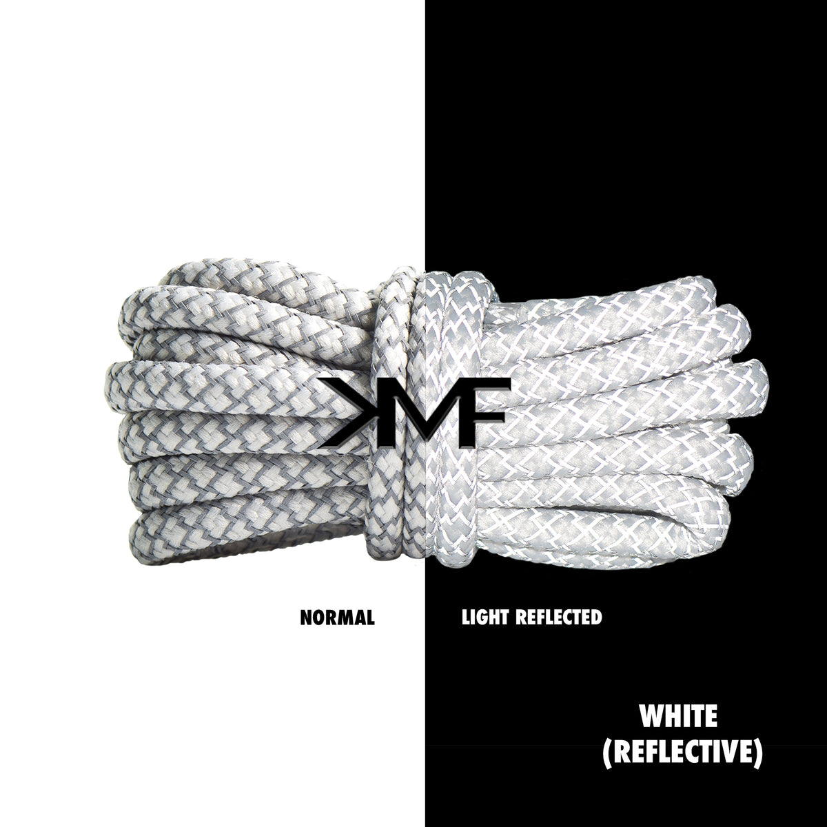Classic Reflective Rope Shoelaces
