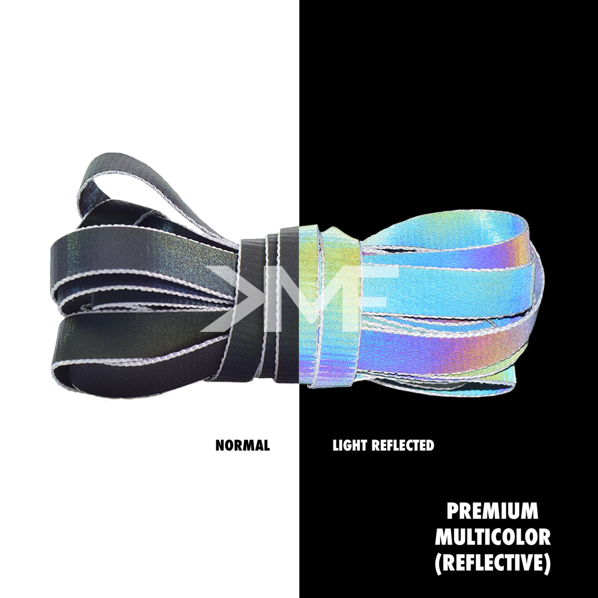 Flat Premium Reflective Shoelaces