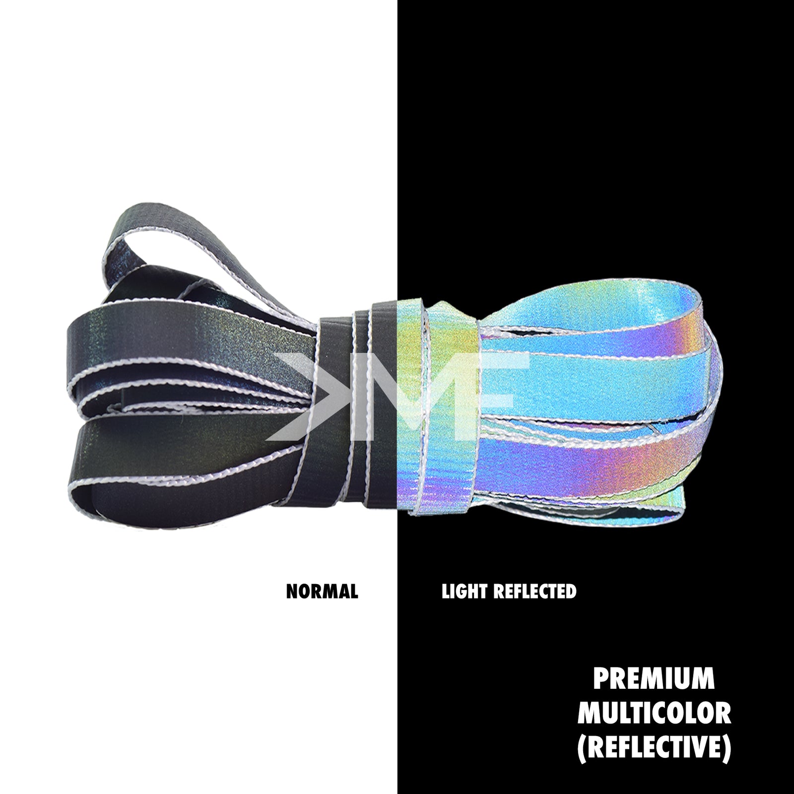 Flat Premium Reflective Shoelaces